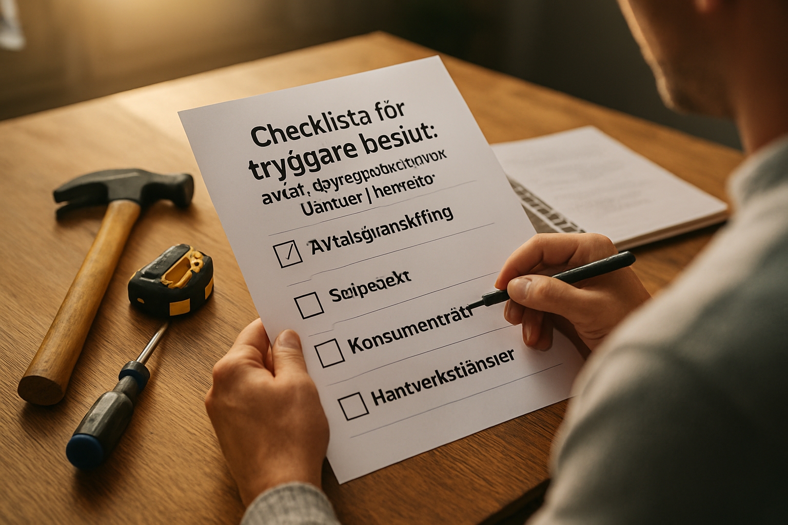 Checklista för tryggare beslut: avtal, solprojekt och tjänster i hemmet post thumbnail image